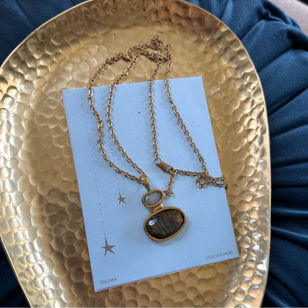 Banana Republic | Labradorite Pendant Necklace